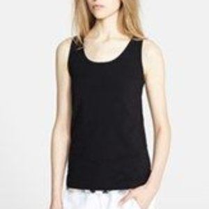 BURBERRY BRIT STRETCH COTTON SCOOP NECK TANK SIZE XL